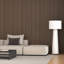 Panneaux muraux en bois à lattes de 104 po L x 4,7 po avec espacement noir - Panneaux muraux Shiplap pour la décoration murale intérieure-110832036