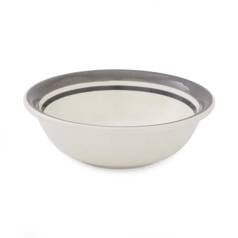Portmeirion, Potters Stripe - Bowls, Grey