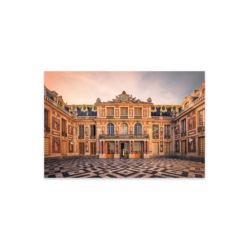 Impression de Versailles sur verre acrylique