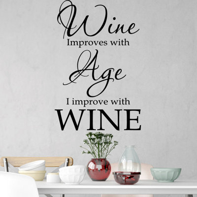 Text & Numbers Wall Decal