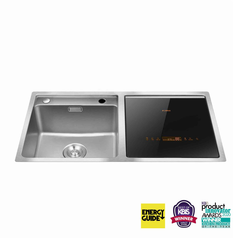 FOTILE Stainless Steel 2-in-1 In-Sink Dishwasher Combination