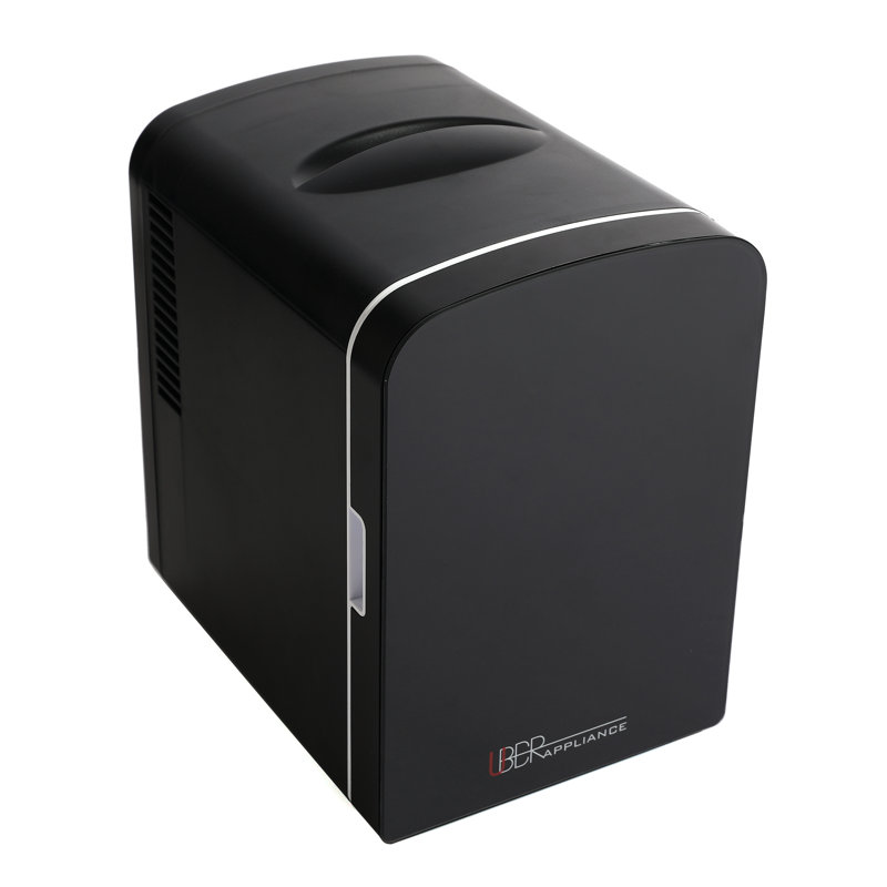 Compact Black Thermoelectric Mini Fridge for RV