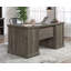 Bureau double caisson en pin Pebble