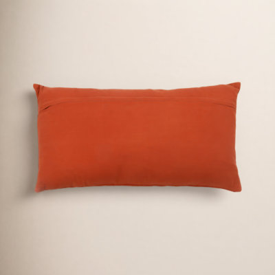 Brockett Textured Lumbar Throw Pillow