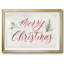 Merry Christmas, art textuel encadré sur papier-1201586368-1201586370