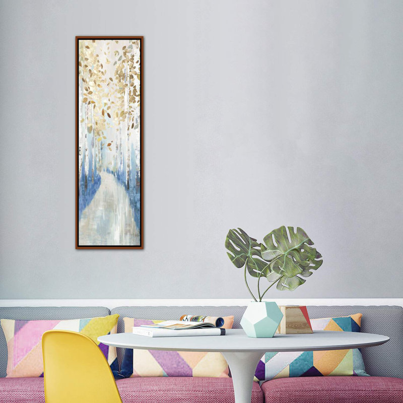 «New Path III» par Allison Pearce, reproduction d'art sur toile, H 60 po x l 20 po x P 1,5 po, Non