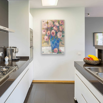 «Oriental Bouquet II» par Tim O'Toole, art mural en verre acrylique