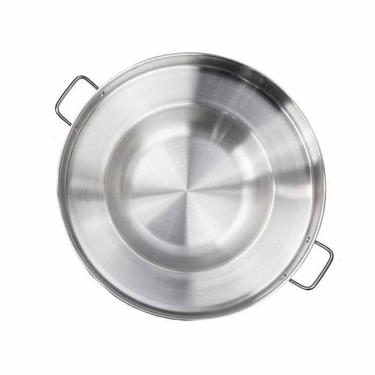Barton 23" Propane Burner Stove Stand With Concave Comal And Discada Disc Cooker