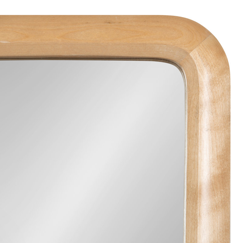 Anacleta Overmantel Mirror, 32" H x 17" W, Natural