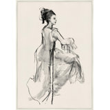Femme Renoir 1 Print by Lillian August
