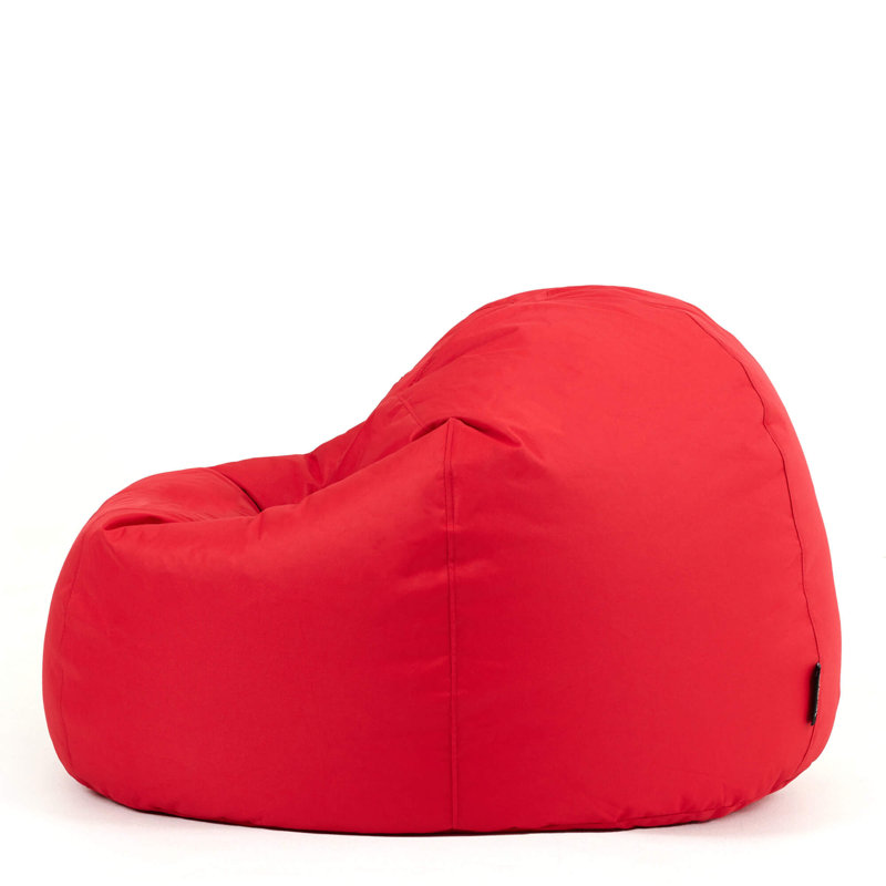 Teen Classic Water-Resistant Bean Bag Chair, Red