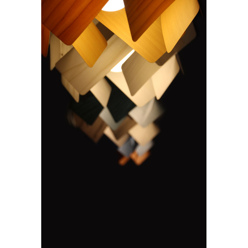 Escape 1 - Light Pendant, Matte White, Ivory White, E26