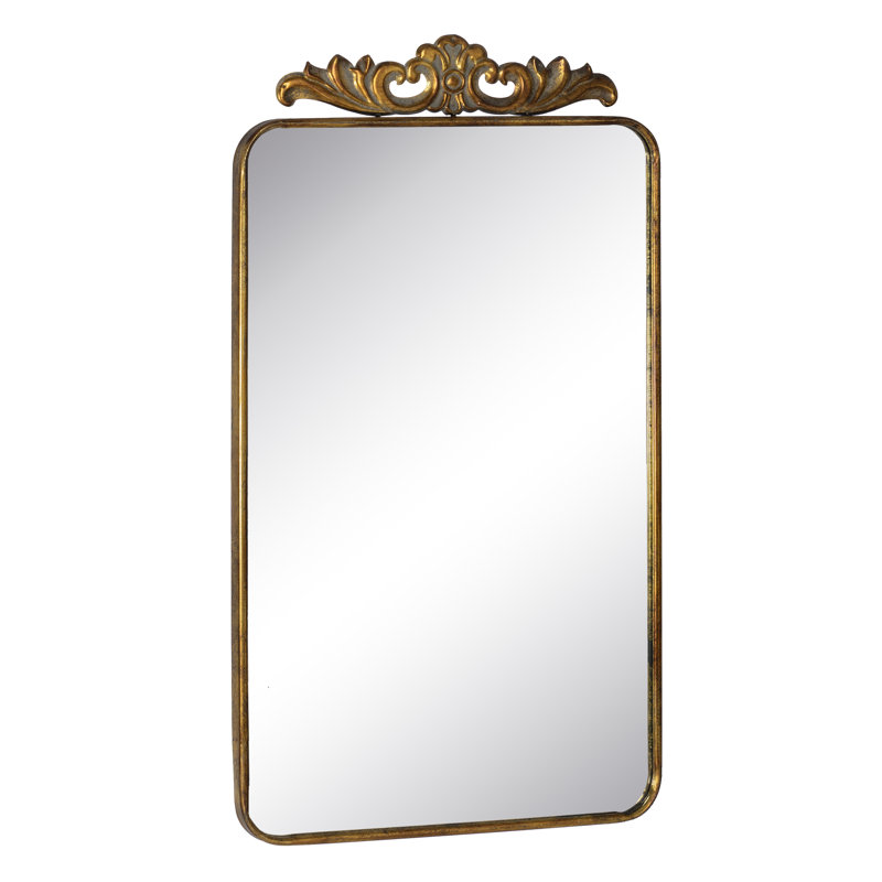 Marydel Metal Rectangle Wall Mirror