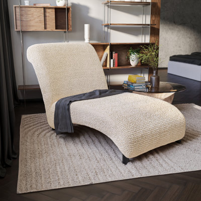Housse extensible pour chaise longue sans accoudoirs - Facile à nettoyer et durable - Collection Comfort