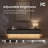 Floating TV Stand, Entertainment Center With LED Light, Solid Wood, Fully-Assembled-1487310373-1487310377