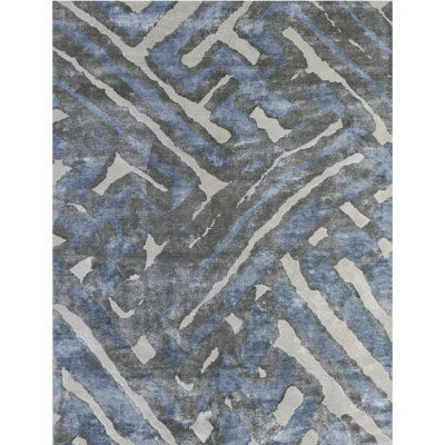Maze Abstract Area Rug