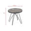 Gillis Glass Top End Table