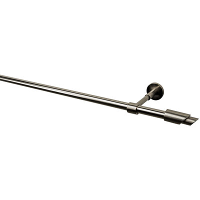 Tringle à rideaux simple 63 po Domek