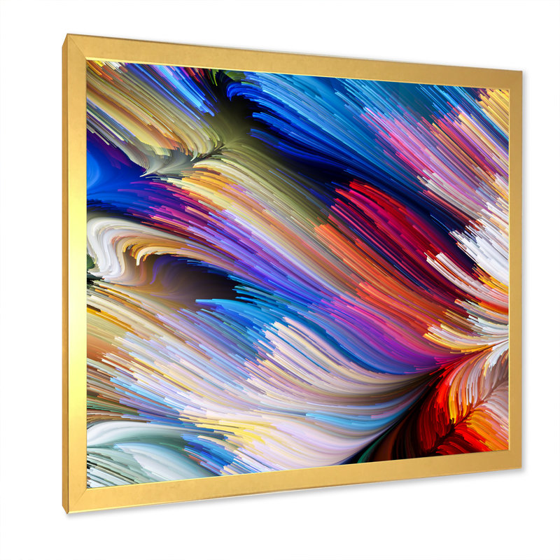 Art vivant, impression sur toile, Cadre photo doré, H 30 po x l 30 po x P 1 po