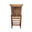 Ensemble de 2 chaises pliantes en teck MGP