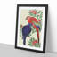 Parrots by Ohara Koson - Framed Print-55577919-55577918