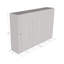 Armoire Brazeal 78,9 po avec finition ultrabrillante