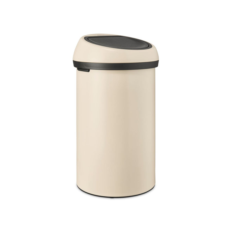 Brabantia 60 Litre Touch Bin, Soft Beige