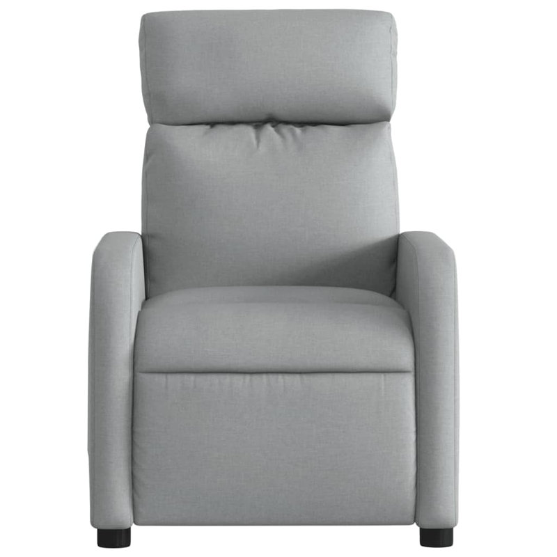  Fauteuil de massage inclinable gris clair, Gris