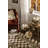 Mocha Stripe Floral Garland Pumpkin