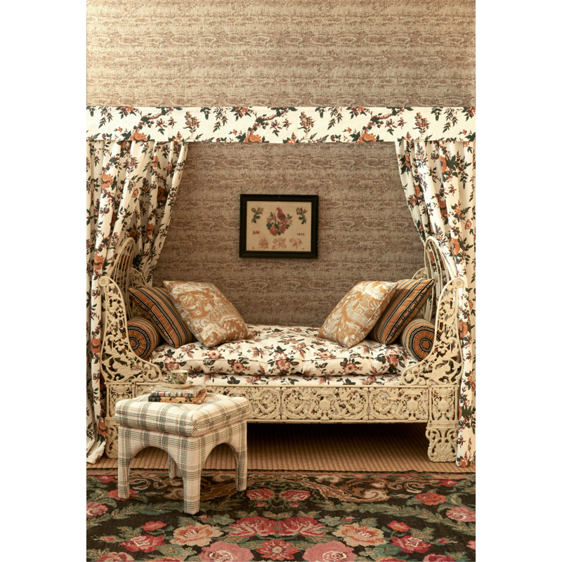 Lorenzo Castillo VI Marta 100% Cotton Performance Fabric, Teja
