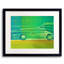Marina Reflection Print by Gerard Tunney