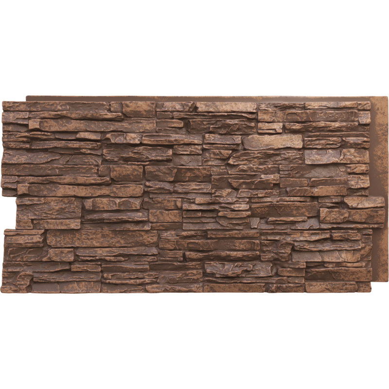EverStone Canyon Ridge Faux Stone Panel, Sedona