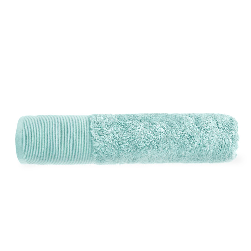 Bamboo Bath Sheet Towel Single, Duck Egg