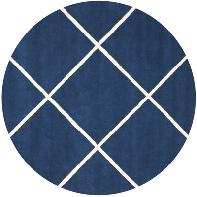 Teresita Hand Tufted Wool Geometric Rug