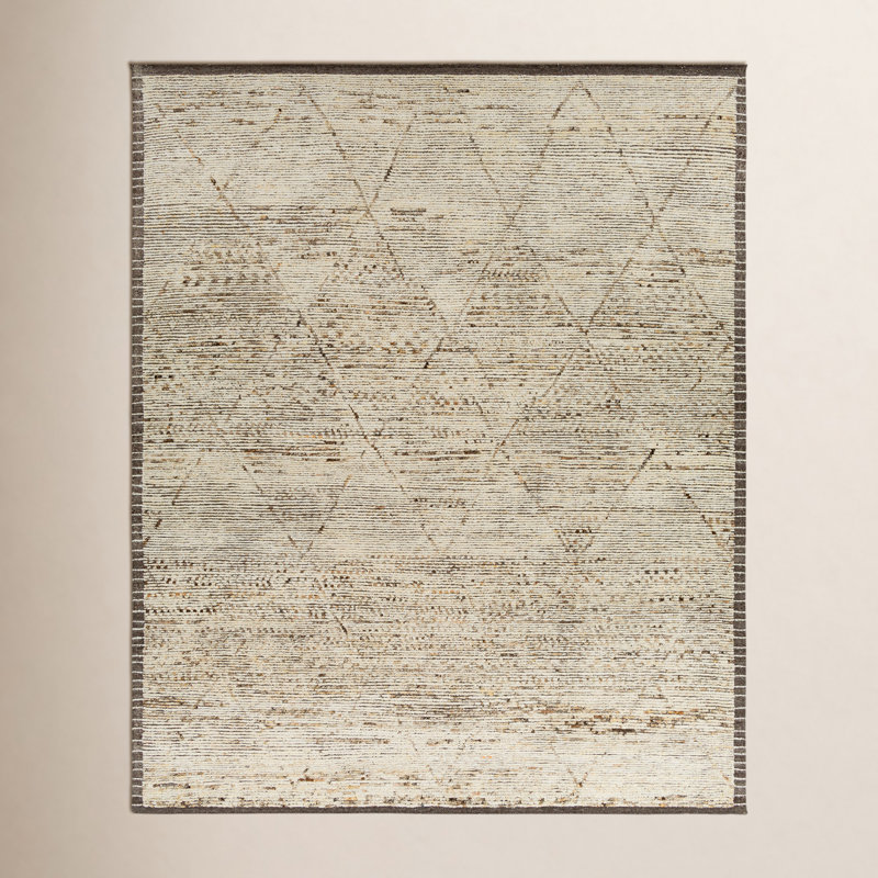 Ellen Hand-Knotted Geometric Rug, Runner 2'6" x 8'