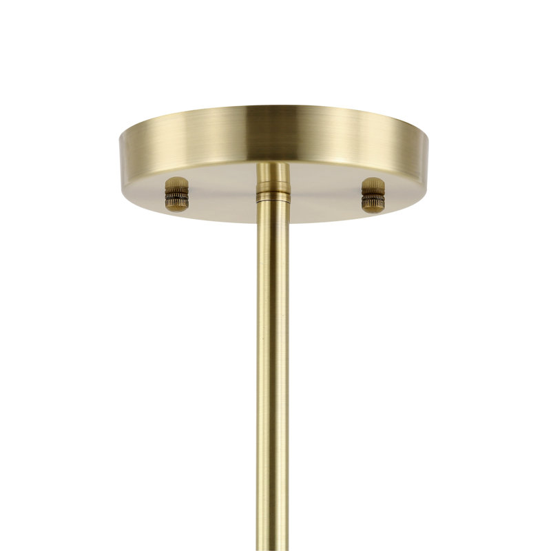 Lustre en sphère Spoutnik à 18 lumières Abigale, Laiton