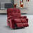 Upholstered Heated Massage Chair-2017952911