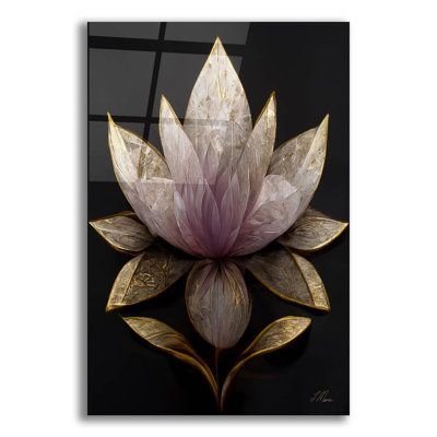 «Golden Leaf Lotus» par Tanya Mavric