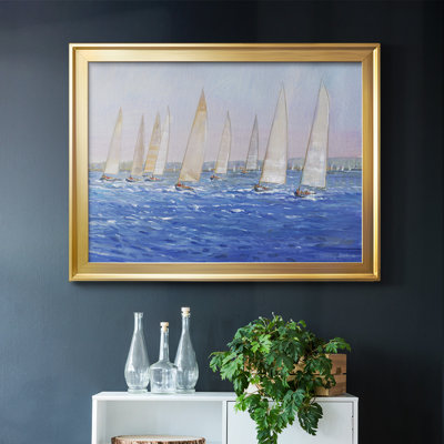 «Sailing événement I», reproduction sur toile