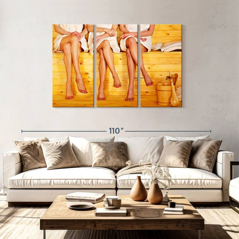 Kerrick Sauna Women, 48" H x 74" W
