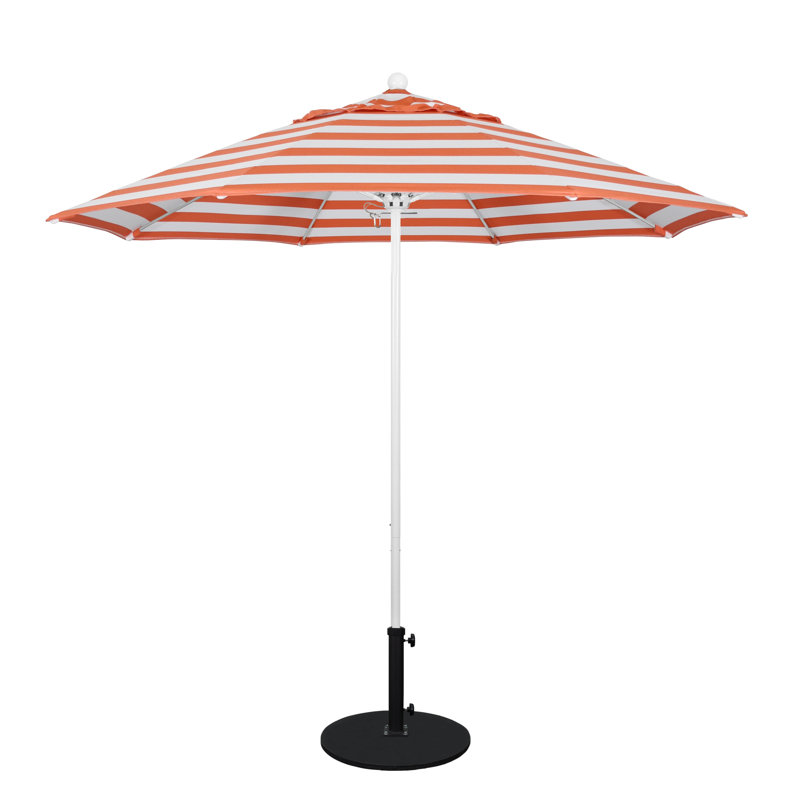 Parasol de marché 9 pi Hibo, Cabana flamme Sunbrella®