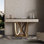 Console en pierre frittée de style italien