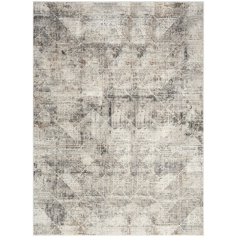 Abstract Indoor Rug, Rectangle 8' x 10'