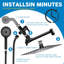 Shower Head, Rain Shower Head With Handheld Spray Combo And Adjustable Extension Arm, 3-Way Flow Regulator, High Pressure Rain Fall Hose-119401088