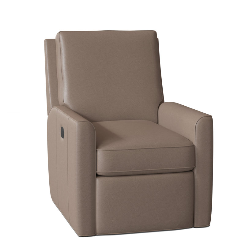 Yorba Recliner, Aline Fumo Genuine Leather, Power