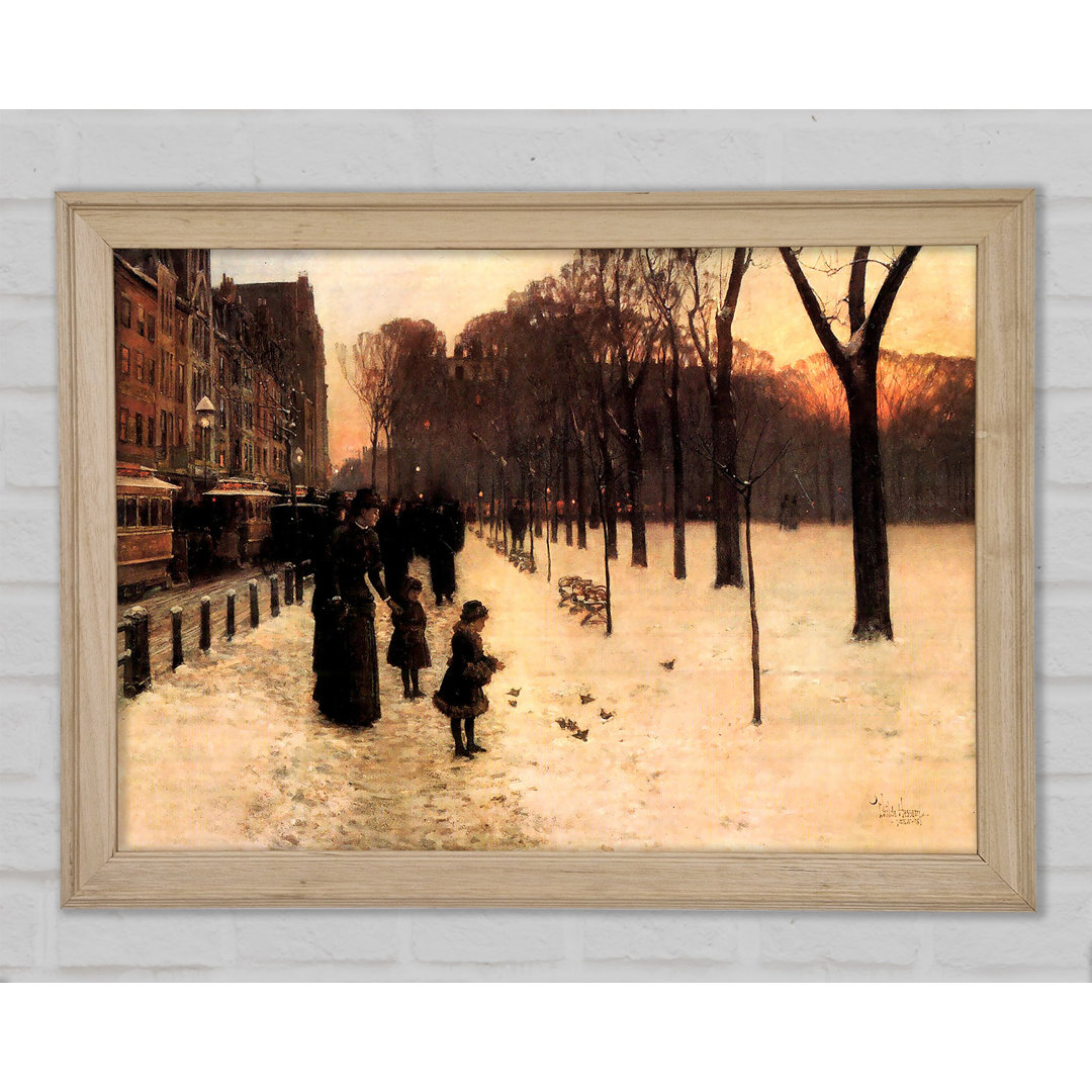 Boston In Everyday Twilight von Hassam - Einzelne Bilderrahmen Kunstdrucke