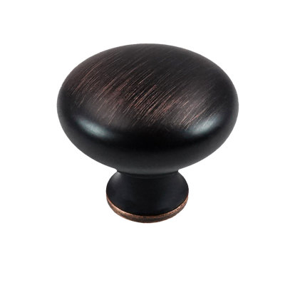 Classic Collection 1 1/4" Diameter Oil Rubbed Bronze Round Knob