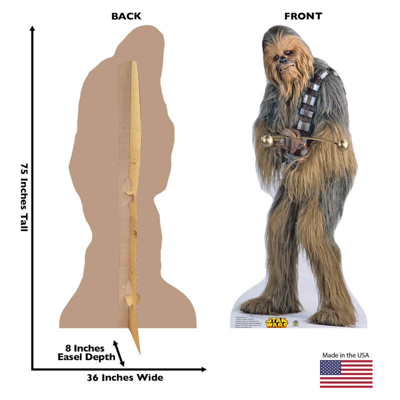 Star Wars 75 in. Star Wars Cardboard Standup