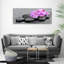 Orchids Stones - No Frame Print on Canvas