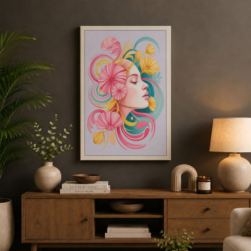 Print, 18x12 - 45.7 x 30.5 cm, Terracotta Border